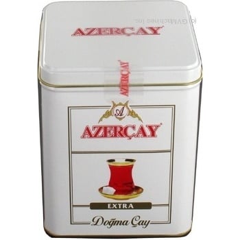 Black pekoe tea Azercay Extra medium leaf with bergamot flavor 250g can Azerbaijan - buy, prices for - photo 5