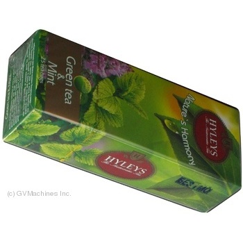 Green tea Hyleys Nature Harmony with mint 25x2g Sri Lanka - buy, prices for - photo 9