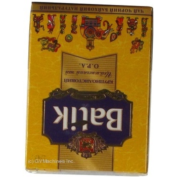 Tea Batik black loose 50g cardboard packaging Ukraine - buy, prices for MegaMarket - photo 2