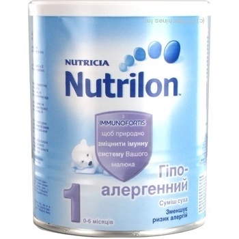 Milk formula Nutrilon Nutricia 1 Immunofortis hypoallergenic for 0 to 6 months babies 400g - buy, prices for NOVUS - photo 3