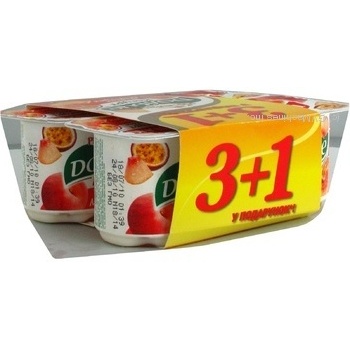 Yogurt Dolce peach-passion fruit 3.2% 120x4 Ukraine - buy, prices for - photo 9