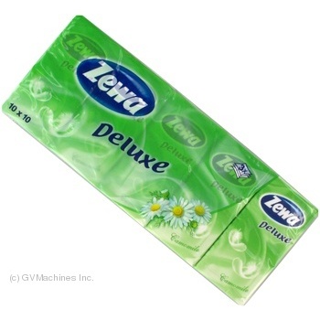 Хустинки Zewa Softis Deluxe Camomile 10шт.3шар х24 купить, цены на МегаМаркет - фото 4