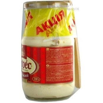 mayonnaise fores imperial 72% 440g glass jar Ukraine - buy, prices for - photo 2