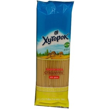 Макарони спагетті Хуторок 450г Україна купити, ціни на МегаМаркет - фото 3