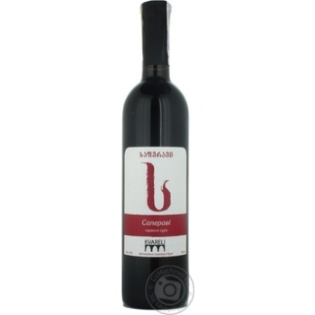 Wine saperavi Kvareli red dry 13% 750ml glass bottle Georgia - buy, prices for MegaMarket - photo 5