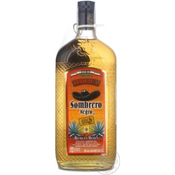 tequila sombrero 38% 1000ml glass bottle Mexico - buy, prices for - photo 1