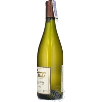 wine chardonnay lucienne michel 12.5% 750ml glass bottle chablis France - buy, prices for - photo 8