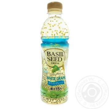 Cozzo White Grape and Basil Seeds Non-Carbonated Drink 350ml - buy, prices for Auchan - photo 1