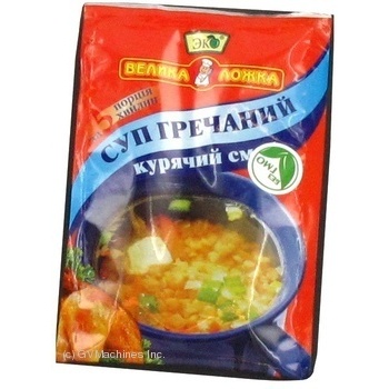 Soup Eko buckwheat with chicken 20g packaged - buy, prices for MegaMarket - photo 2