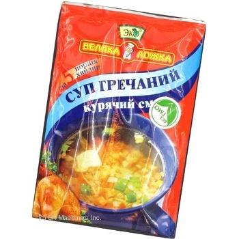 Soup Eko buckwheat with chicken 20g packaged - buy, prices for MegaMarket - photo 7