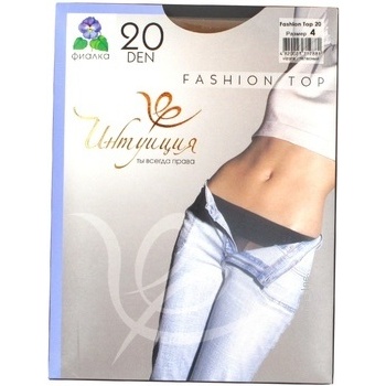 Колготи Інтуїція Feshion Top Фіалка 20den купить, цены на МегаМаркет - фото 3