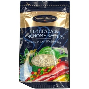 Spices Santa maria for meat 30g packaged Estonia - buy, prices for MegaMarket - photo 8