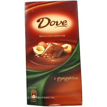 chocolate milky dove hazelnuts 30% 100g - buy, prices for - photo 2