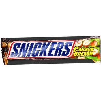 Батончик Snickers Лісовий горіх 81г - купити, ціни на NOVUS - фото 1