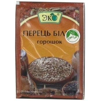 Перец Эко белый горошек 20г купить, цены на МегаМаркет - фото 3