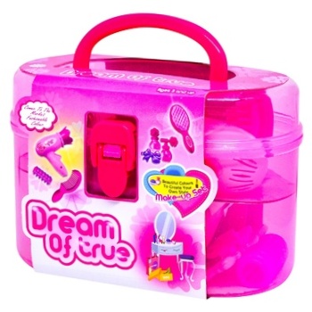 1212AB Hairdressing Set in Suitcase 19x10x13cm - buy, prices for Auchan - photo 1