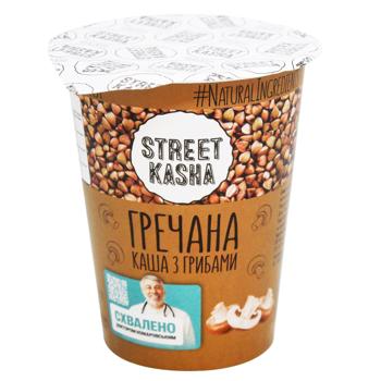 Street Kasha Buckwheat Porridge with Mushrooms 50g - buy, prices for NOVUS - photo 1