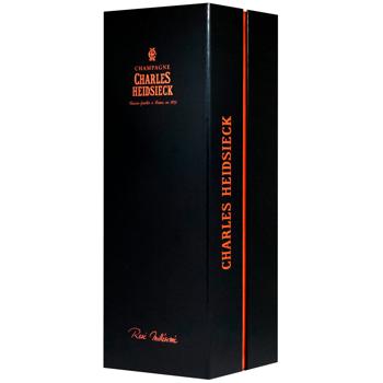 Шампанське Charles Heidsieck Vintage Rose 2018 (gift box) рож.брют 0.75 л - купить, цены на WINETIME - фото 1