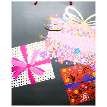 Пакет подарунковий паперовий 30*39*12см 738L-5985 - купити, ціни на - фото 4