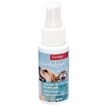 Оральний спрей для собак Candioli Dentalpet 50 мл - купити, ціни на MasterZoo - фото 1