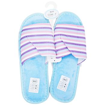 Тапочки для дома Kondor женские размер 36-41 - купить, цены на Auchan - фото 2