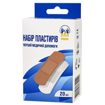 Пластырь Pinna на полимерной основе 20шт - купить, цены на NOVUS - фото 1