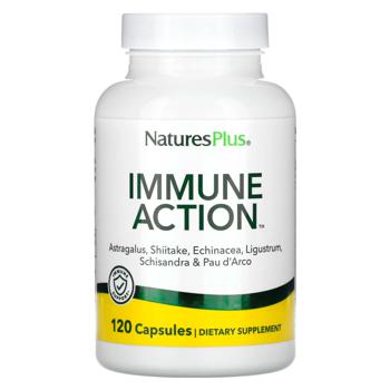 Иммуностимулятор Natures Plus Immune Action 120 капсул - купить, цены на Biotus - фото 1