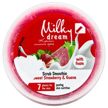 Скраб-смузи для тела Milky Dream Сладкая клубника и гуава 140г - купить, цены на Auchan - фото 2