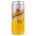Напій газований Schweppes Indian Tonic 0,33л
