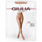 Колготы женские Giulia Like 20 Den р.2 daino бежевые