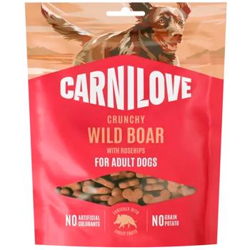 Ласощі для собак Carnilove Crunchy Snack з диким кабаном та шипшиною 200г - купити, ціни на MasterZoo - фото 1