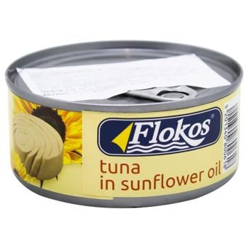 Flokos Tuna in Sunflower Oil 160g