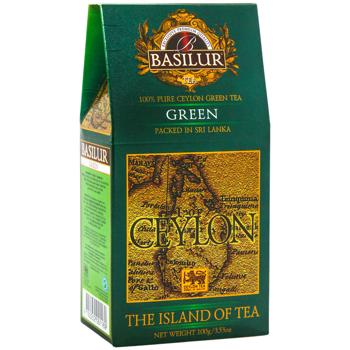 Чай зеленый Basilur цейлонский 100г - купить, цены на Cупермаркет "Харьков" - фото 2