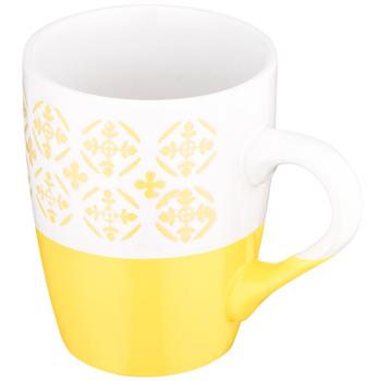 Чашка Ardesto Ornament AR3045YW кераміка 320мл - купити, ціни на Восторг - фото 2