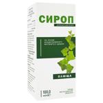 Krasota ta Zdorovya Ivy Syrup with Sugar 100ml