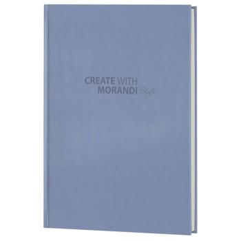 Buromax Morandi Style Checkered Notebook A5 80pages Marengo