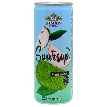 Bisan Drinks Soursop Juice Drink 250ml - buy, prices for Chudo Market - photo 1