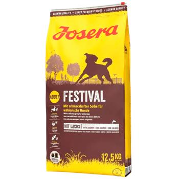 Корм сухой Josera Festival с лососем для привередливых собак 12,5кг - купить, цены на MasterZoo - фото 1