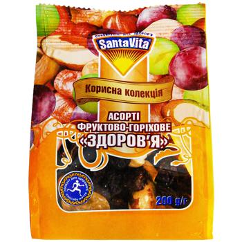 Асорті SantaVita Здоров'я фруктово-горіхове 200г - купити, ціни на КОСМОС - фото 2