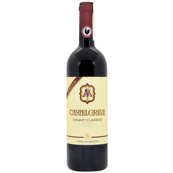 Вино Castelli Del Grevepesa Chianti Classico Castelgreve Riserva красное сухое 13,5% 0,75л - купить, цены на WINETIME - фото 1