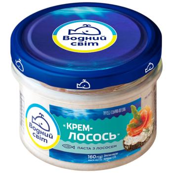Vodnyi Svit Paste with Salmon 160g - buy, prices for Epicentr FOOD - photo 1