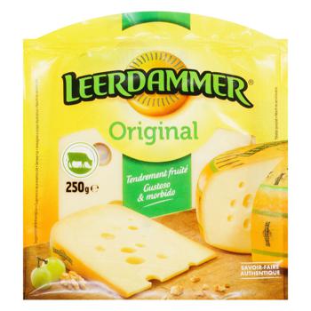 Сыр Leerdammer Оригинальный 45% 250г - купить, цены на - фото 1