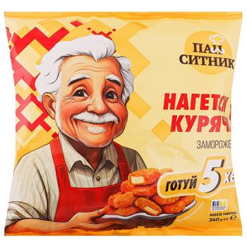 Наггетсы куриные Пан Ситник замороженные 340г