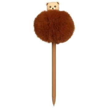 ZiBi Fluffy Bear Ballpoint Pen 0.7mm Blue in Assortment - buy, prices for - photo 2