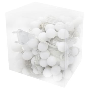 Balls Garland Electric 10LED 10m Warm White Color - buy, prices for Tavria V - photo 1