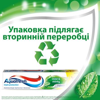 Зубная паста Aquafresh Triple Protection Mild&Minty 100мл - купить, цены на - фото 3