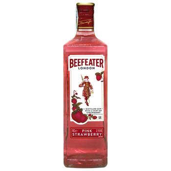 Джин Beefeater Pink рожевий 37,5% 0,7л - купити, ціни на Ідеал - фото 1