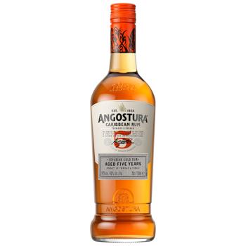 Angostura Rum 5 years 40% 0.7l - buy, prices for AlcoHub - photo 1