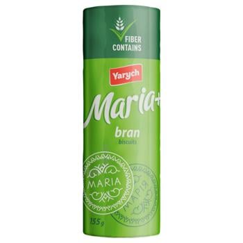 Печиво Yarych Марія з висівками 155г - купити, ціни на Cупермаркет "Харків" - фото 1
