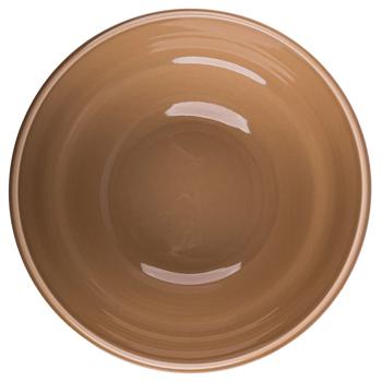 Krauff Zen Brown Deep Plate 18cm - buy, prices for MegaMarket - photo 4